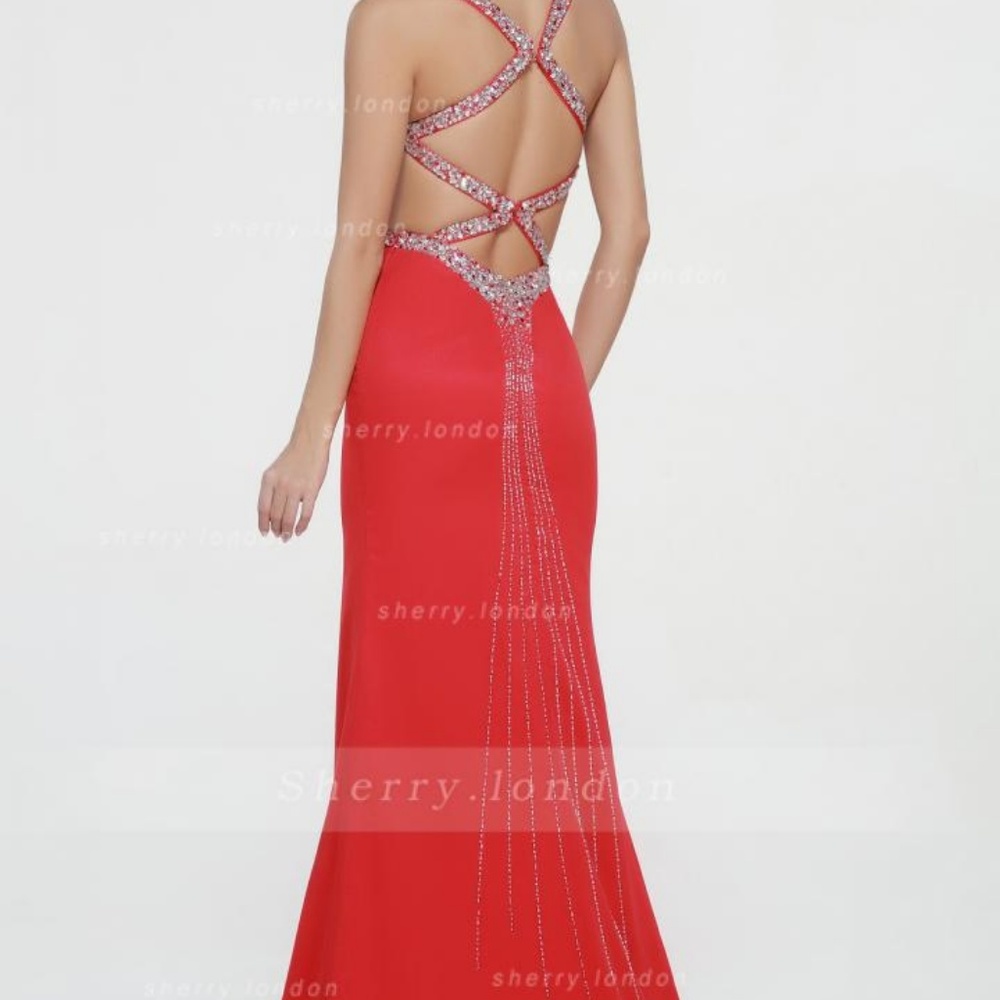 Red Prom Dress - Picture 3 of 5